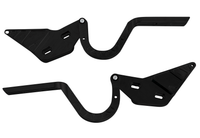 CVF Racing Stealth Black trunk hinges for 1964-1/2 to 1966 Ford Mustang convertible, B-TRUNK-HINGE-KIT-66MC