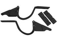 CVF Racing Stealth Black trunk hinges for 1970 to 1974 Plymouth 'Cuda, B-TRUNK-HINGE-KIT-74C