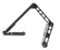CVF Racing Stealth Black billet hood hinges for 1982 to 1988 Buick Century, part B-HOOD-HINGE-KIT-88CEN-SS