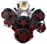CVF Racing CF-B-LSXM-WRAPTOR LS Wraptor Mid-Mount Serpentine Kit