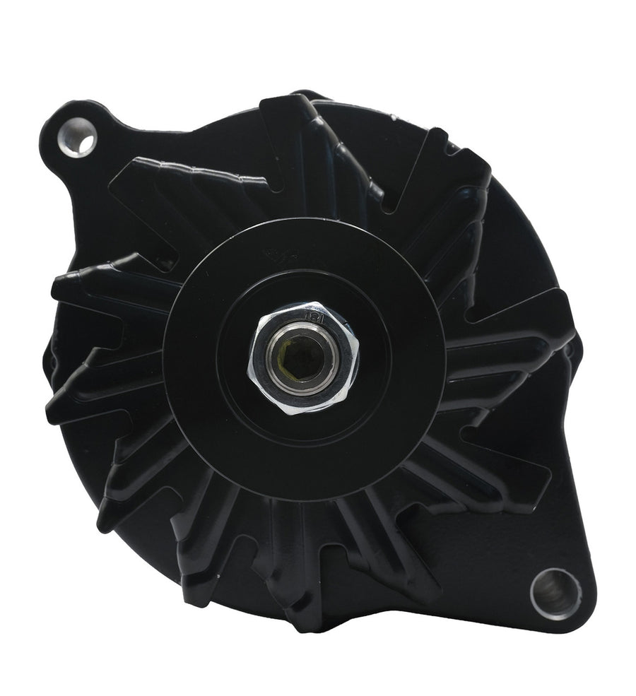 CVF Racing stealth black Ford 1G 1-wire 140 amp alternator, B-FORD-1WIRE-140A