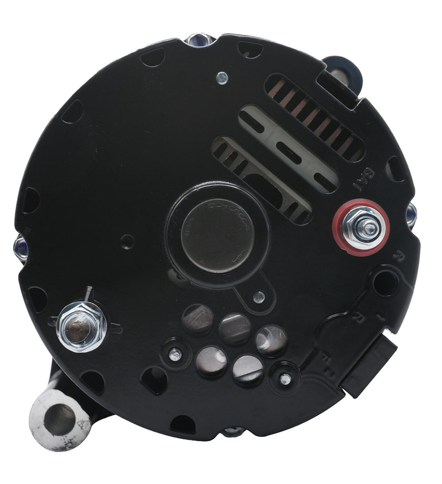 CVF Racing stealth black Ford 1G 1-wire 140 amp alternator, B-FORD-1WIRE-140A