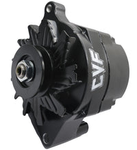 CVF Racing stealth black Ford 1G 1-wire 140 amp alternator, B-FORD-1WIRE-140A
