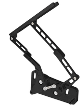 CVF Racing Stealth Black hood hinges for 1970 to 1974 Plymouth 'Cuda, B-HOOD-HINGE-KIT-74C-SS