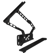 CVF Racing Stealth Black hood hinges for 1970 to 1974 Plymouth 'Cuda, B-HOOD-HINGE-KIT-74C-SS
