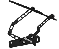 CVF Racing Stealth Black billet hood hinges for 1971 to 1976 Chevrolet Impala, part B-HOOD-HINGE-KIT-76I