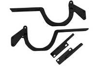 CVF Racing Stealth Black billet trunk hinges for 1971 to 1976 Chevrolet Impala, part B-TRUNK-HINGE-KIT-76I