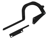 CVF Racing Stealth Black billet trunk hinges for 1971 to 1976 Chevrolet Impala, part B-TRUNK-HINGE-KIT-76I