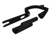 CVF Racing Stealth Black billet trunk hinges for 1971 to 1976 Chevrolet Impala, part B-TRUNK-HINGE-KIT-76I