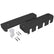 CVF Racing Chevy LS Fabricated Coil Covers, Black | B-LS-CC-FAB