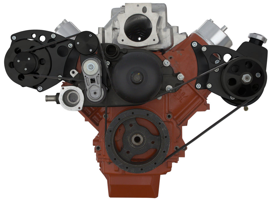 CVF Racing B-LSX-SERPENTINE-PS LS BEAST Serpentine Conversion, PS/Alt