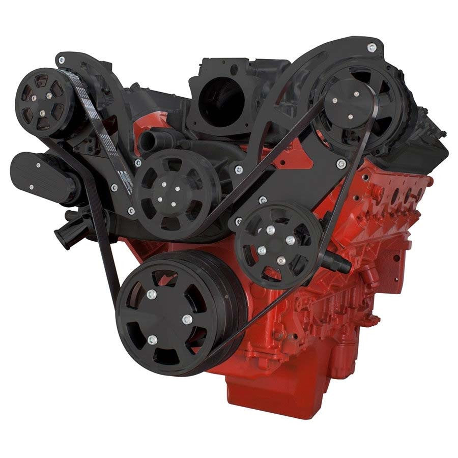CVF Racing B-LSXH-WRAPTOR LS Wraptor High-Mount Serpentine Kit