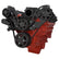 CVF Racing B-LSXH-WRAPTOR LS Wraptor High-Mount Serpentine Kit