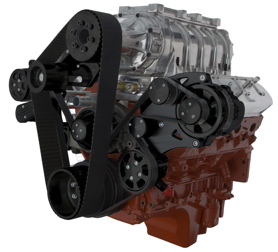 CVF Racing B-LSXWSC-WRAPTOR LS Wraptor Wide-Mount Kit for Weiand Blower