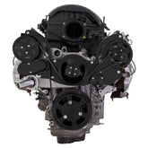 CVF Racing LT1 Gen V Wraptor serpentine system, Stealth Black, B-LT1V-M-WRAPTOR