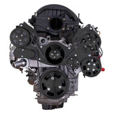 CVF Racing LT1 Gen V Wraptor serpentine system, Stealth Black, B-LT1V-M-WRAPTOR