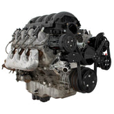 CVF Racing LT1 Gen V Wraptor serpentine system, Stealth Black, B-LT1V-M-WRAPTOR