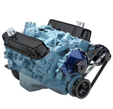 CVF Racing Stealth Black Pontiac serpentine conversion kit, Alternator Only, B-PONT-SERPENTINE-ALT-EWP