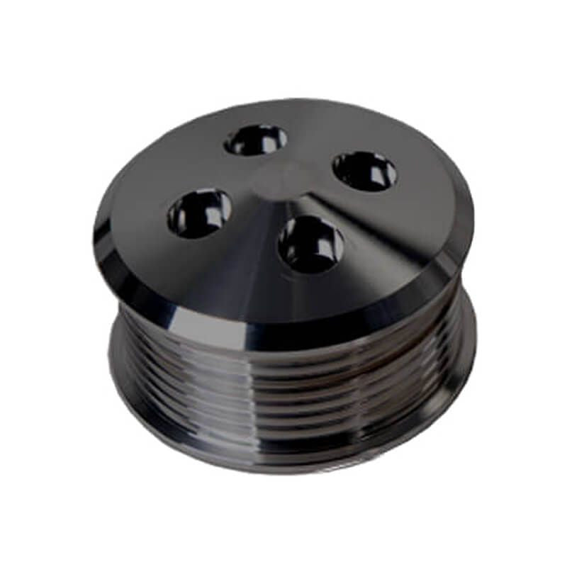 CVF Racing 2.5 inch Stealth Black LSA supercharger pulley tuner kit