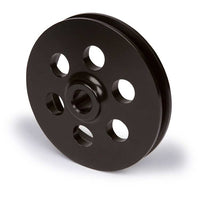 CVF Racing Stealth Black billet V-belt power steering pulley for Ford 289/302 small block, B-SBF2PS