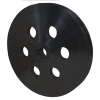 CVF Racing Stealth Black billet V-belt power steering pulley for Ford 289 and 302, B-SBF5PS