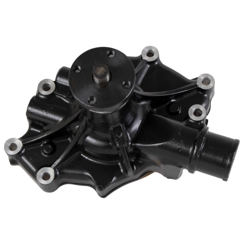 CVF Racing black aluminum reverse rotation mechanical water pump for Ford 289, 302 and 351W, B-SBFL-WP-R