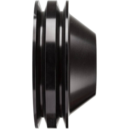 CVF Racing stealth black 2 groove high flow water pump pulley for Ford 302, 351W, 351C, 351M and 400, B-SBFL2WP-HF