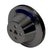 CVF Racing Stealth Black 1-groove billet water pump pulley for Ford 289/302/351W small block, 4-bolt damper, B-SBFS1WP
