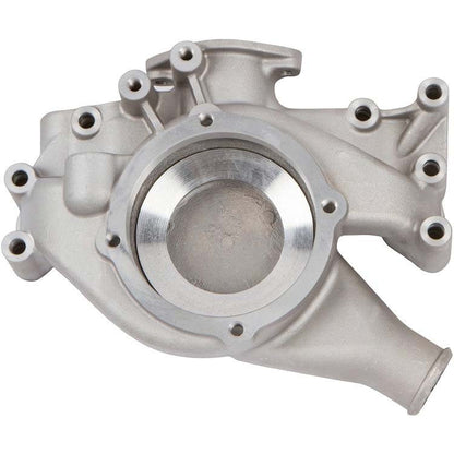 CVF Racing satin cast aluminum water pump housing for Chrysler 383, 440 and Crate Hemi, BCRL-WPH