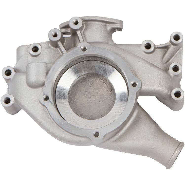 CVF Racing satin cast aluminum water pump housing for Chrysler 383, 440 and Crate Hemi, BCRL-WPH