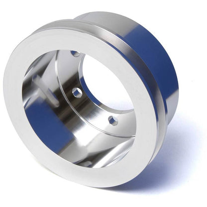 CVF Racing Polished billet 1V Alternator V-belt pulley kit for Chrysler big block 383, 400 and Hemi, BCRL1KIT