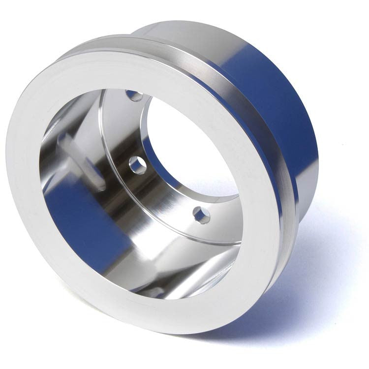 CVF Racing Polished billet 1V Alternator V-belt pulley kit for Chrysler big block 383, 400 and Hemi, BCRL1KIT