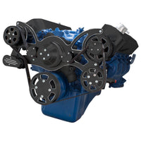 CVF Racing Black Diamond WRAPTOR all inclusive serpentine system for Ford 429 and 460 big block, BD-460-WRAPTOR