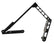 CVF Racing Black Diamond billet hood hinges for 1982 to 1988 Oldsmobile Cutlass, part BD-HOOD-HINGE-KIT-88CUT-SS