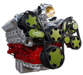 CVF Racing CF-BD-LSXM-WRAPTOR LS Wraptor Mid-Mount Serpentine Kit