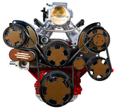 CVF Racing CF-BD-LSXM-WRAPTOR LS Wraptor Mid-Mount Serpentine Kit