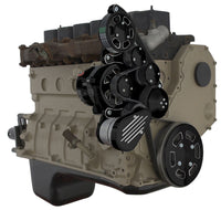CVF Racing Black Diamond WRAPTOR 8 rib serpentine system, alternator only, for Cummins 4BT and 6BT diesel, BD-DC-WRAPTOR-ALT