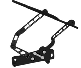 CVF Racing Black Diamond billet hood hinges for 1973 to 1977 Chevrolet Monte Carlo, part BD-HOOD-HINGE-KIT-77MC