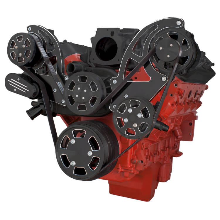 CVF Racing BD-LSXH-WRAPTOR LS Wraptor High-Mount Serpentine Kit