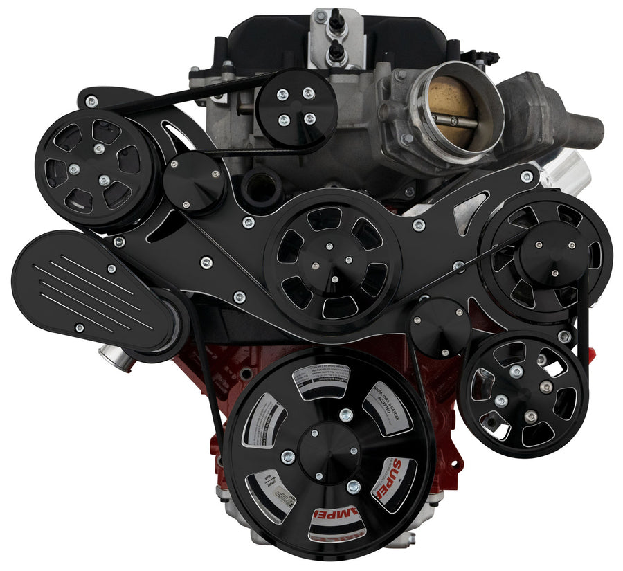 CVF Racing BD-LS9-WRAPTOR LS9 Supercharged Wraptor Serpentine Kit