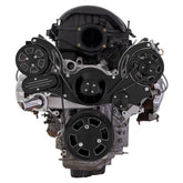 CVF Racing LT1 Gen V Wraptor serpentine system, Black Diamond, BD-LT1V-M-WRAPTOR
