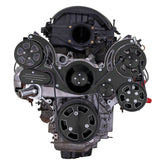 CVF Racing LT1 Gen V Wraptor serpentine system, Black Diamond, BD-LT1V-M-WRAPTOR