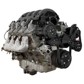 CVF Racing LT1 Gen V Wraptor serpentine system, Black Diamond, BD-LT1V-M-WRAPTOR