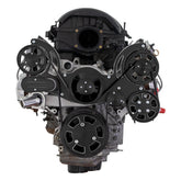 CVF Racing LT1 Gen V Wraptor serpentine system, Black Diamond, BD-LT1V-M-WRAPTOR