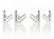 Be Cool Mounting Brackets for Electric Fans 72054