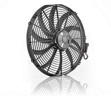 Load image into Gallery viewer, Be Cool 16in Euro Black Electric Fan Super Duty Puller 75068