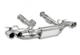 Cat-Back Exhaust System Fits 2020-2025 C8 Corvette 6.2L, 3-Inch To 2.5-Inch 304 Stainless Steel Cat-Back Exhaust System With Npp Dual Mode And Afm, Dfm Valves Aggressive To Moderate Sound Hooker BlackHeart
