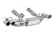 Cat-Back Exhaust System Fits 2020-2025 C8 Corvette 6.2L, 3-Inch To 2.5-Inch 304 Stainless Steel Cat-Back Exhaust System With Npp Dual Mode And Afm, Dfm Valves Aggressive To Moderate Sound Hooker BlackHeart