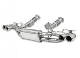 Cat-Back Exhaust System Fits 2020-2025 C8 Corvette 6.2L, 3-Inch To 2.5-Inch 304 Stainless Steel Cat-Back Exhaust System With Npp Dual Mode And Afm, Dfm Valves Aggressive To Moderate Sound Hooker BlackHeart