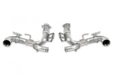Cat-Back Exhaust System Fits 2020-2025 C8 Corvette 6.2L, 3-Inch To 2.5-Inch 304 Stainless Steel Cat-Back Exhaust System With Npp Dual Mode And Afm, Dfm Valves Aggressive To Moderate Sound Hooker BlackHeart